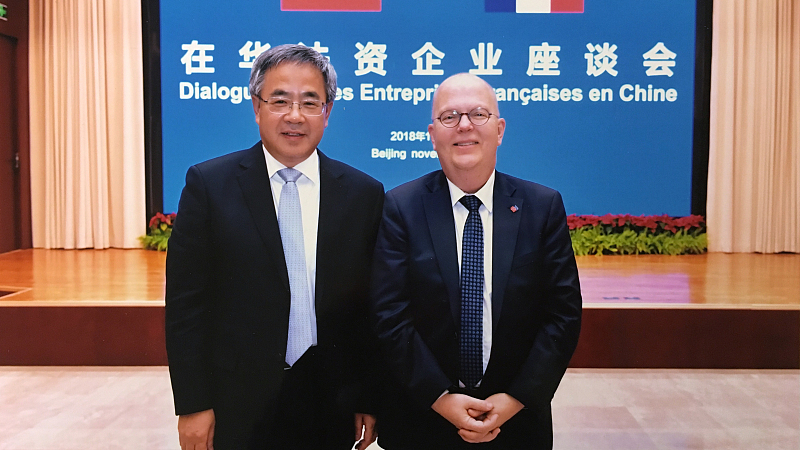 Speech Delivered by President Mats Harborn at the Dialogue with French Enterprises in China